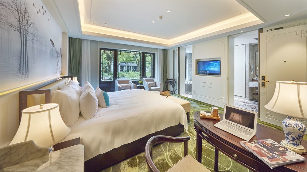 Liuying Hotel West Lake Hangzhou Esterno foto