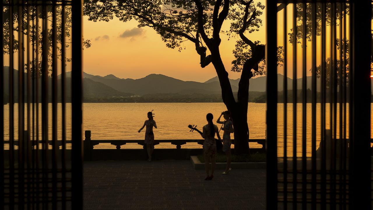 Liuying Hotel West Lake Hangzhou Esterno foto