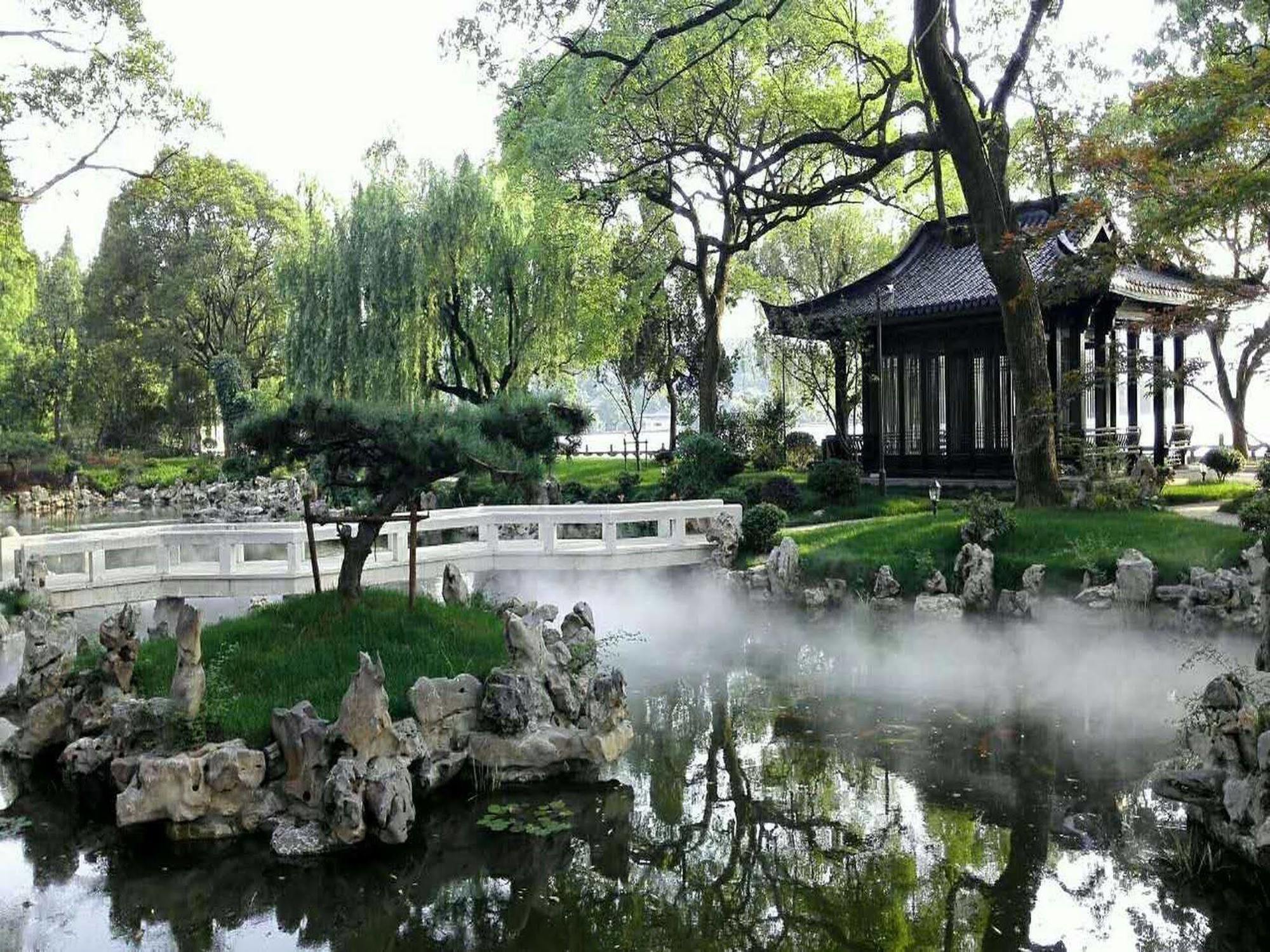 Liuying Hotel West Lake Hangzhou Esterno foto